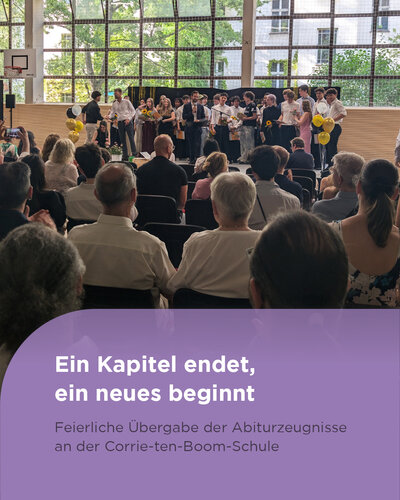  Abitur 2026 – Herzlichen Glückwunsch!

Diese Woche war es wieder soweit: An unserer Corrie-ten-Boom-Schule wurden die...